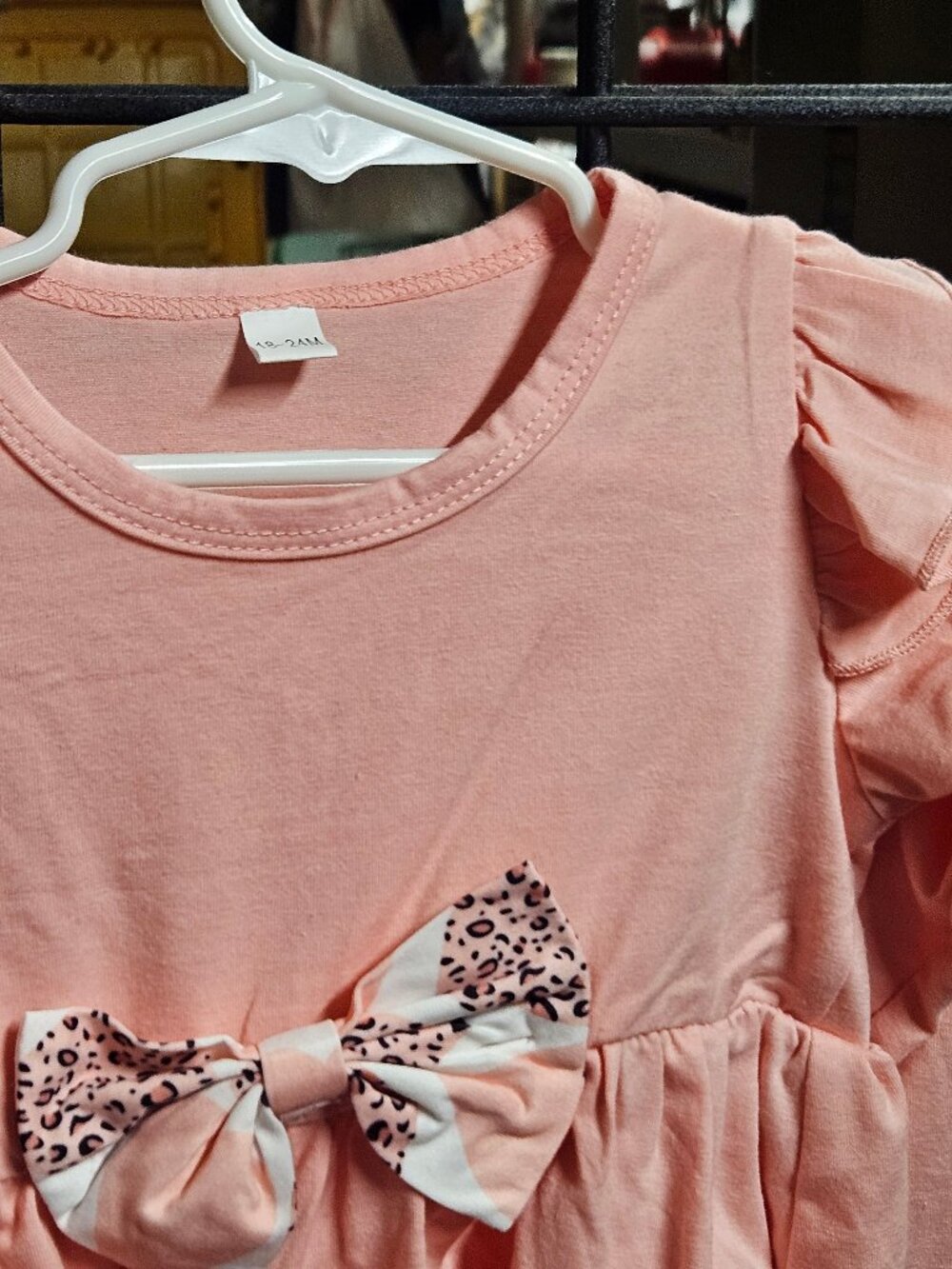Toddler Pink Dress with Bow 18-24M - 25% Off When You Bundle 5+ Items!